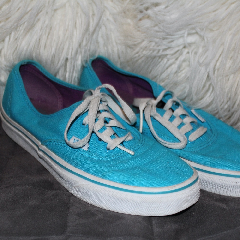 Turquoise Vans